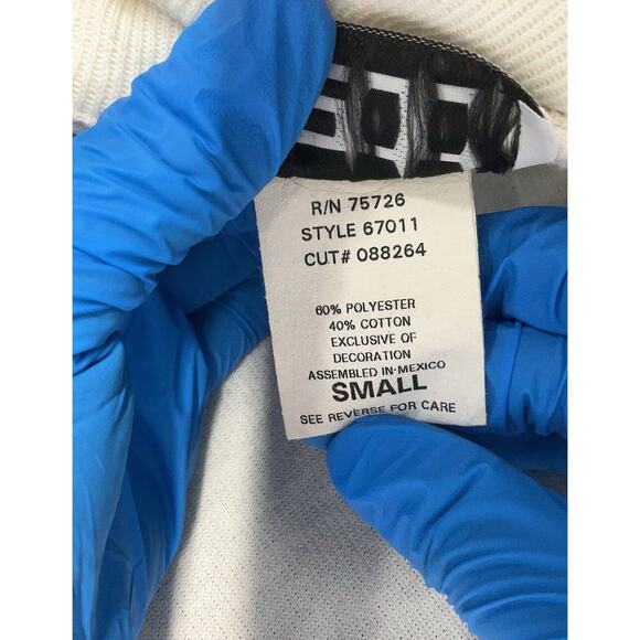 VTG Teddi White Nautical Boat Flags Embroidered Button Down Shirt small - Picture 4 of 4